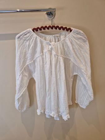 American Eagle Tunika Bluse Weiss, Grösse M,