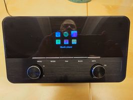 Internetradio Spotify Connect DAB FM AUX IN Holzgehäuse g...