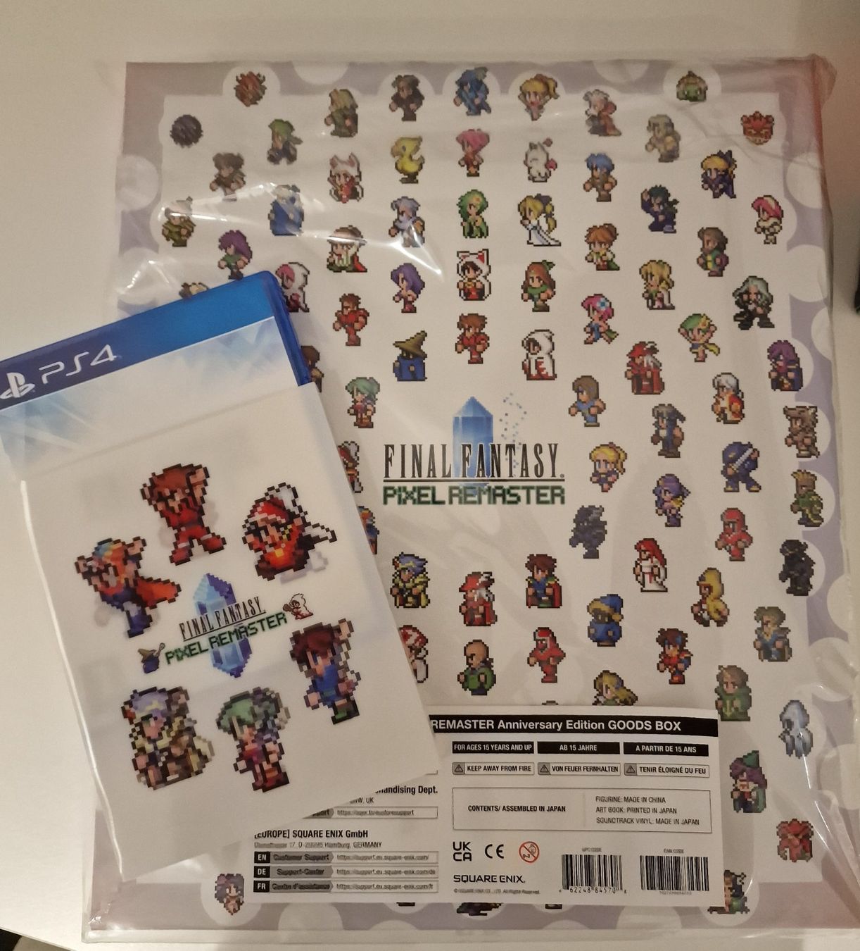 Giochi: PS4 FINAL FANTASY I-VI PIXEL REMASTER -35th Anniver. Edition – Nuovo (secondo la descrizione) da Mendrisio venduto da blepova