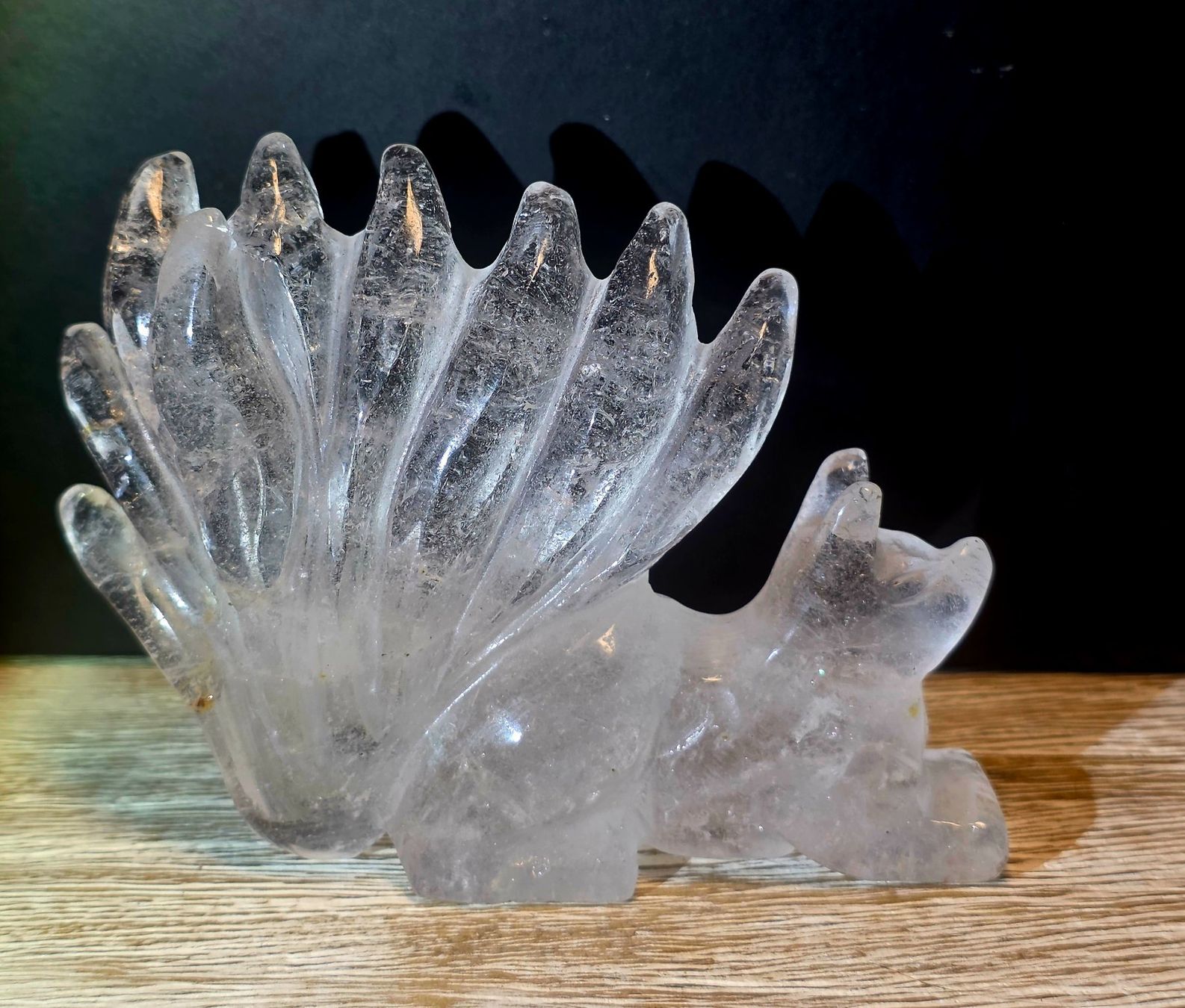 Minerali & Pietre curative: Bergkristall Fuchs 268g – Nuovo e nell'imballaggio originale da Matzingen venduto da Shay_Crystalz 1