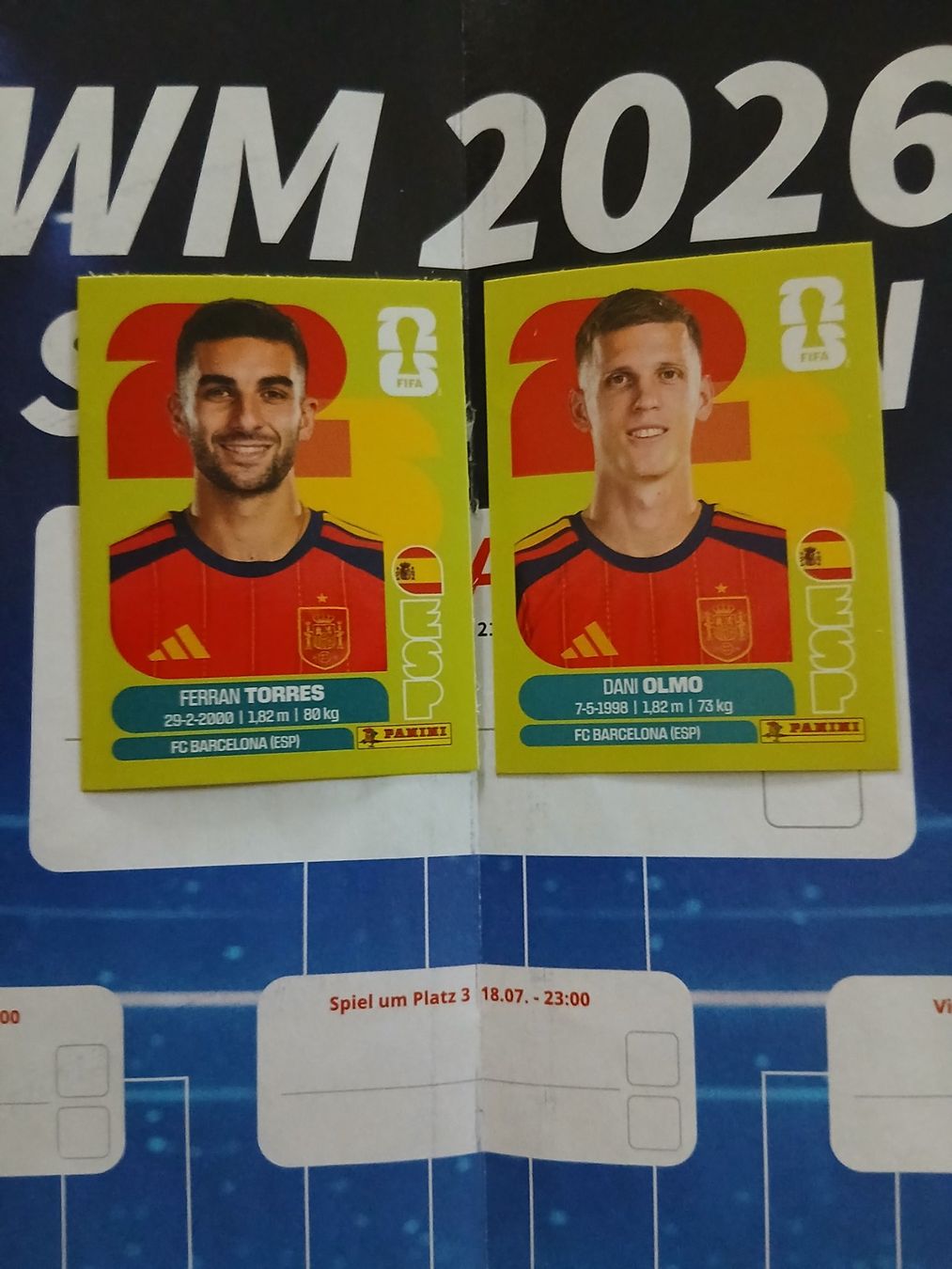 Panini Cartes à collectionner: Sammelbilder Spanien (2 Stk) – Neuf (Voir description) à Vaduz par ingenious