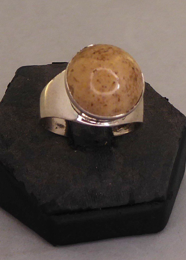 Anelli: Ring 800 Silber mit echtem Achat Stein vor 1985 – Usato da Muri AG venduto da Lineli2020 1