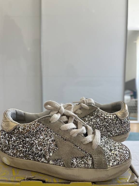 Golden Goose Scarpe da uomo: Golden Goose Super-Star Silber – Usato da Zürich venduto da minalyG