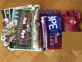 Servette FC - 14 accessoires et posters - QUE SUR GENÈVE !!