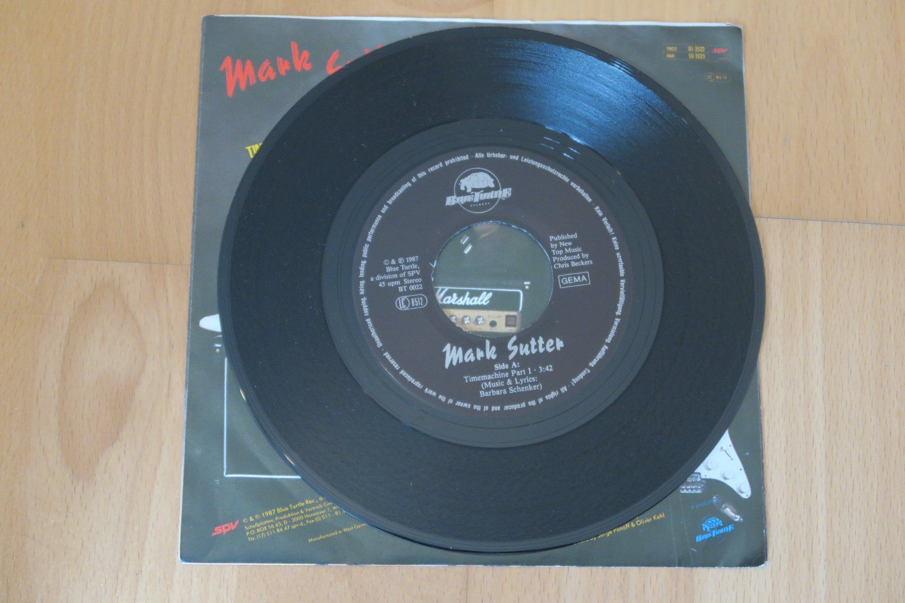 Schallplatten: Mark Sutter – Time Machine – Gebraucht aus Thun von Karibu70 2