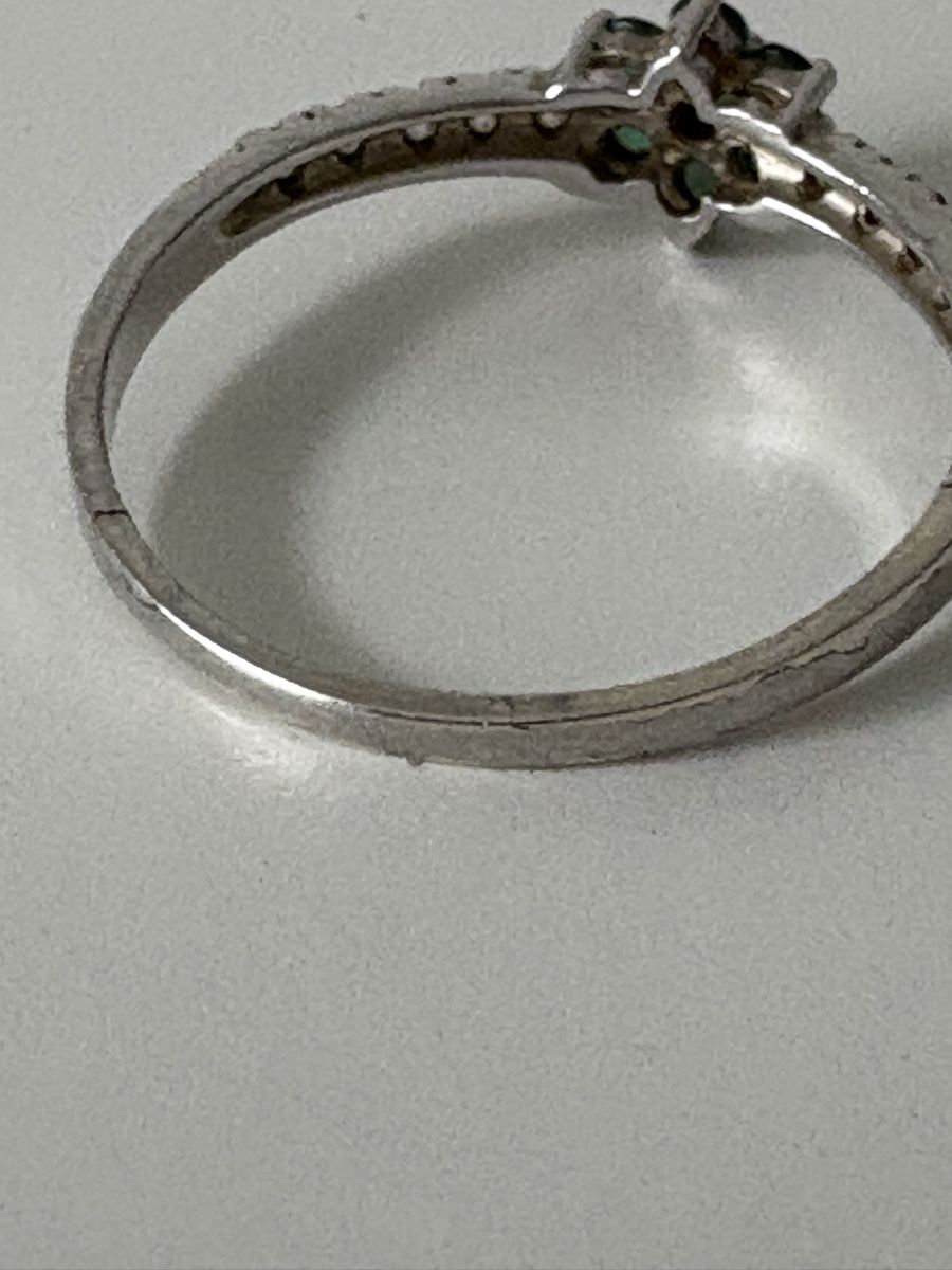 Ringe: silver flower ring – Gebraucht aus Figino von 1024sells 2