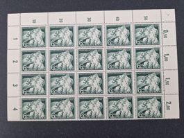 Deutsches Reich Briefmarken Bogenteil postfrisch