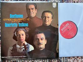 Beethoven Quartetto Italiano – Streichquartette op.18  LP 🛀