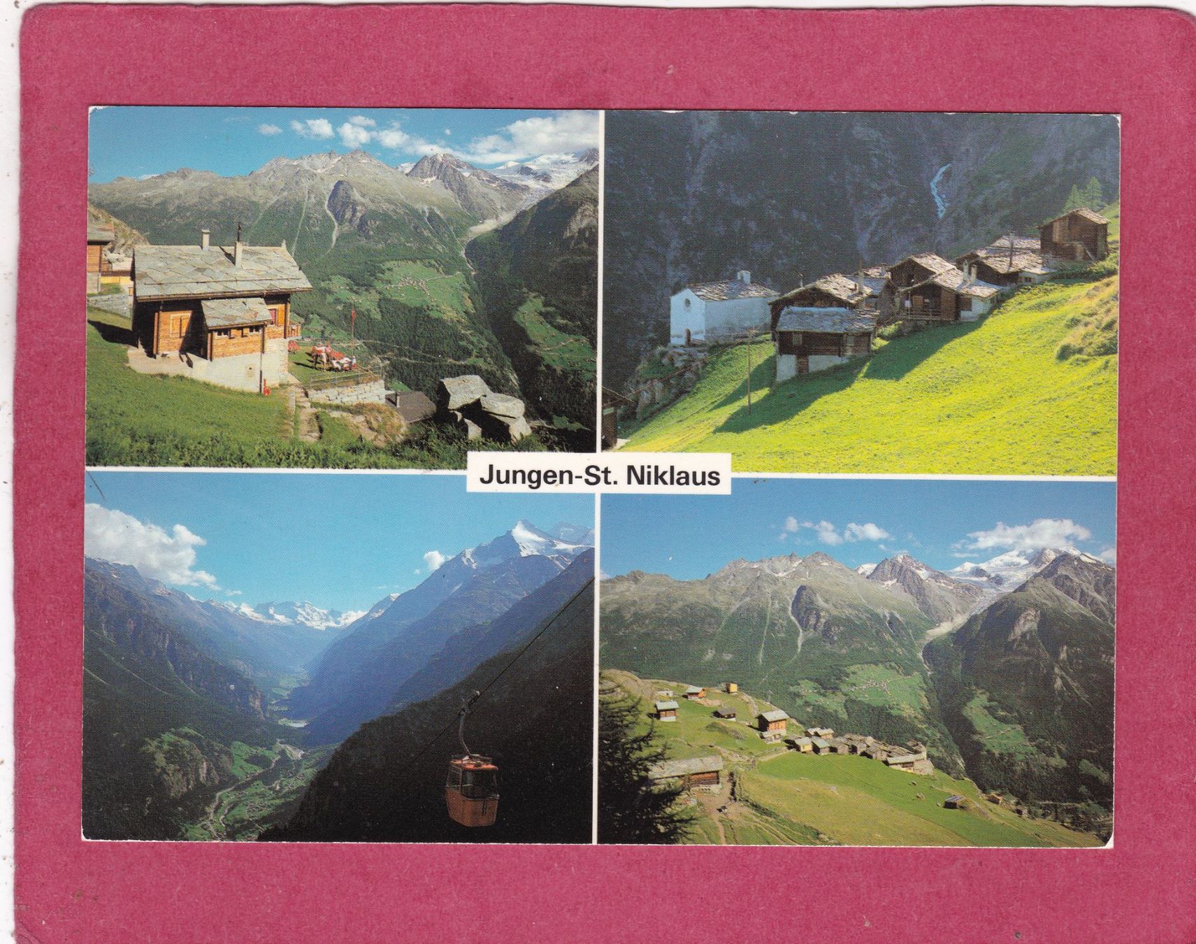 Ansichtskarten: Jungen St. Niklaus 1990 – Gebraucht aus Herisau von Lisegrat2008