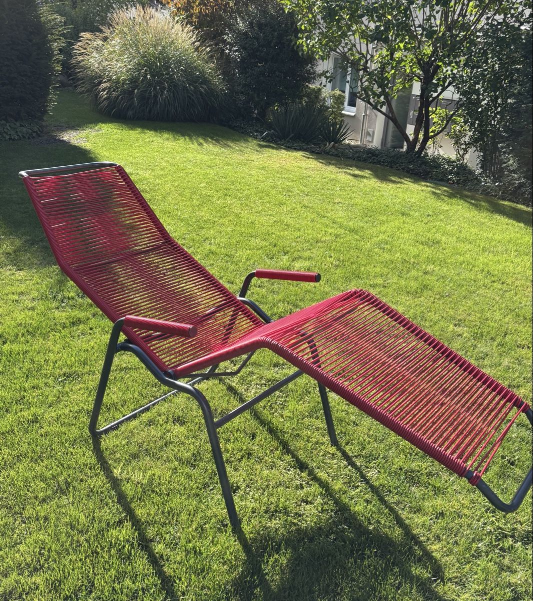 Schaffner Chaises longues: Schaffner Brissago Spaghetti-Liege – D'occasion à Zumikon par Haeckens 2