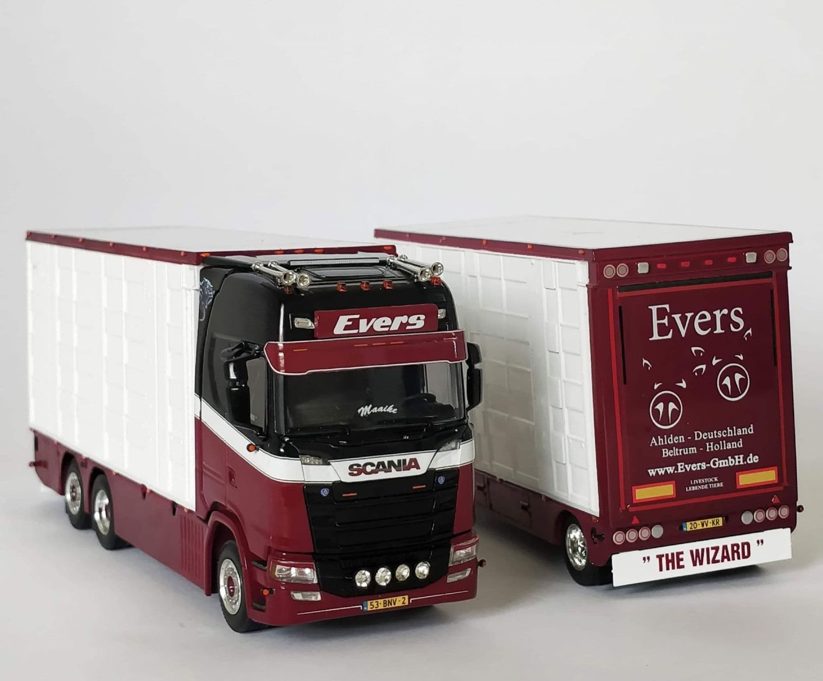 WSI Models Kit di modellismo & Modellini statici: WSI 02-2629 Scania Evers – Nuovo (secondo la descrizione) da Dagmersellen venduto da FBM-Bacheli 1