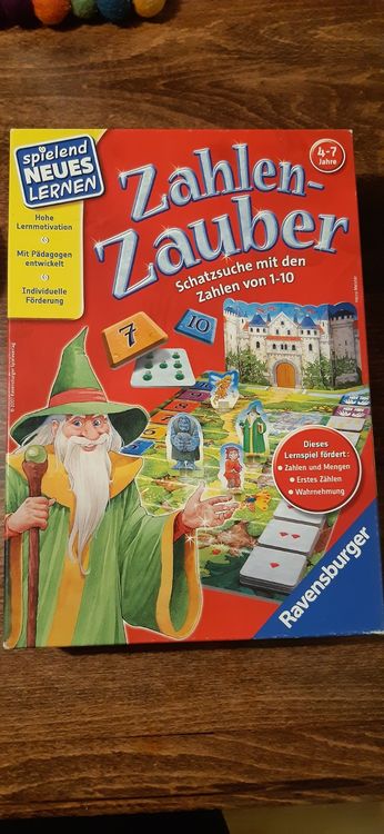 Ravensburger Zahlen-Zauber – Gioco Da Tavolo Per Bambini Sui Numeri Da 1 A 10 – 2-4 Giocatori, 4+ Anni – Edizione Tedesca - 3