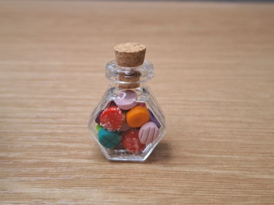 Case e mobili per bambole: Puppenhaus Bonbons Glas – Nuovo (secondo la descrizione) da Zürich venduto da HandmadeTinyFood