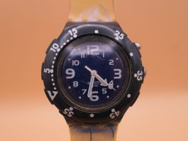 Swatch Scuba 200 Loomi "BZZZZ !" SDN909, neue Batterie