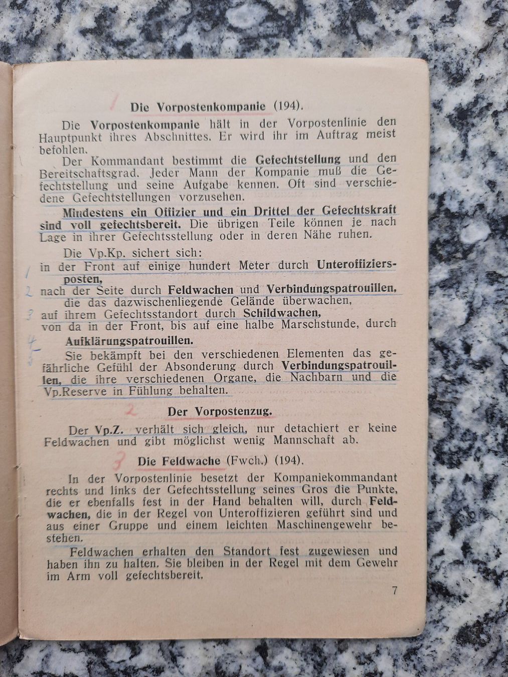 Livres: Der Felddienst – D'occasion à Ruswil par Sammlergeist 3