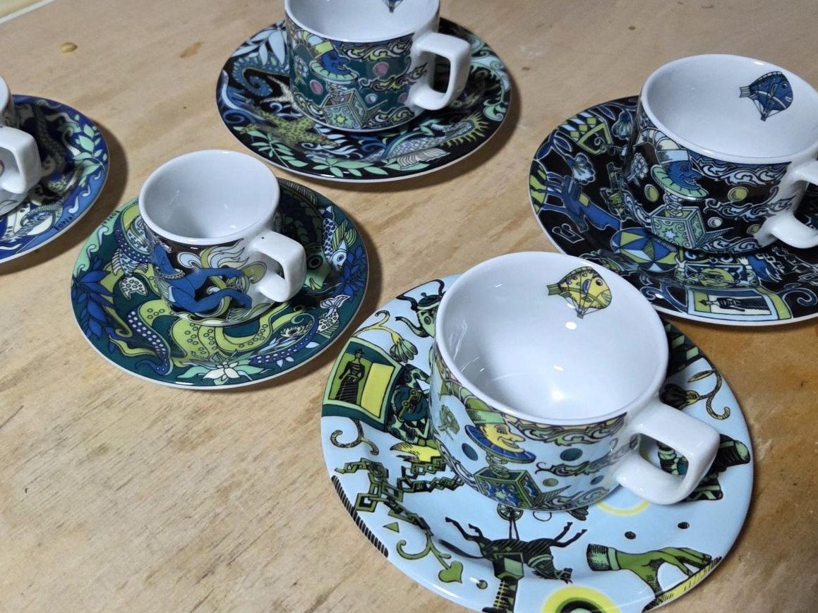 Tassen: Bopla Kaffee- und Espressotassen – Gebraucht aus Dotzigen von Berna8