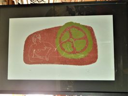Rar 9/30 Lithographie / Signiert HZ