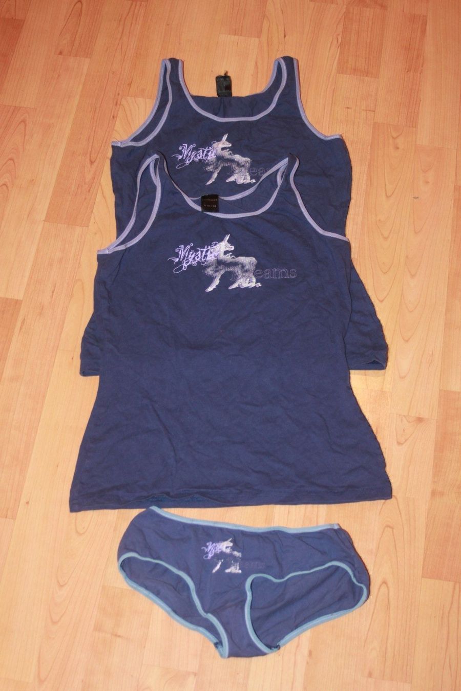Schiesser Biancheria intima: Unterwäsche Set 164 Schiesser Einhorn – Usato da Wenslingen venduto da Strick4Alpaca