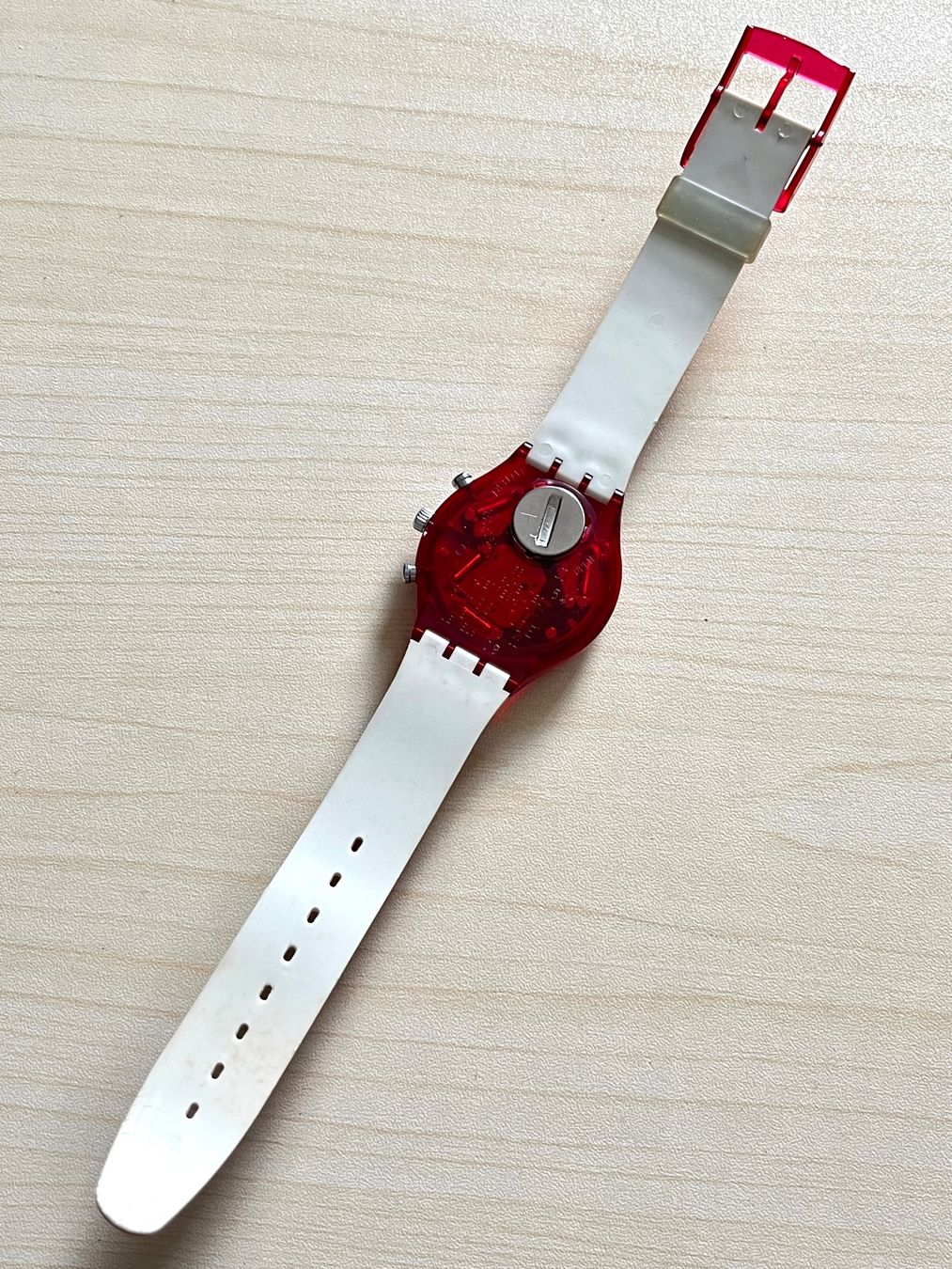 Swatch Uhren: Swatch Navy Berry Chronograph Uhr – Gebraucht aus Grenchen von chththl 6