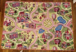 Kinder - Spielteppich „Sweet Village“ – 140 x 200