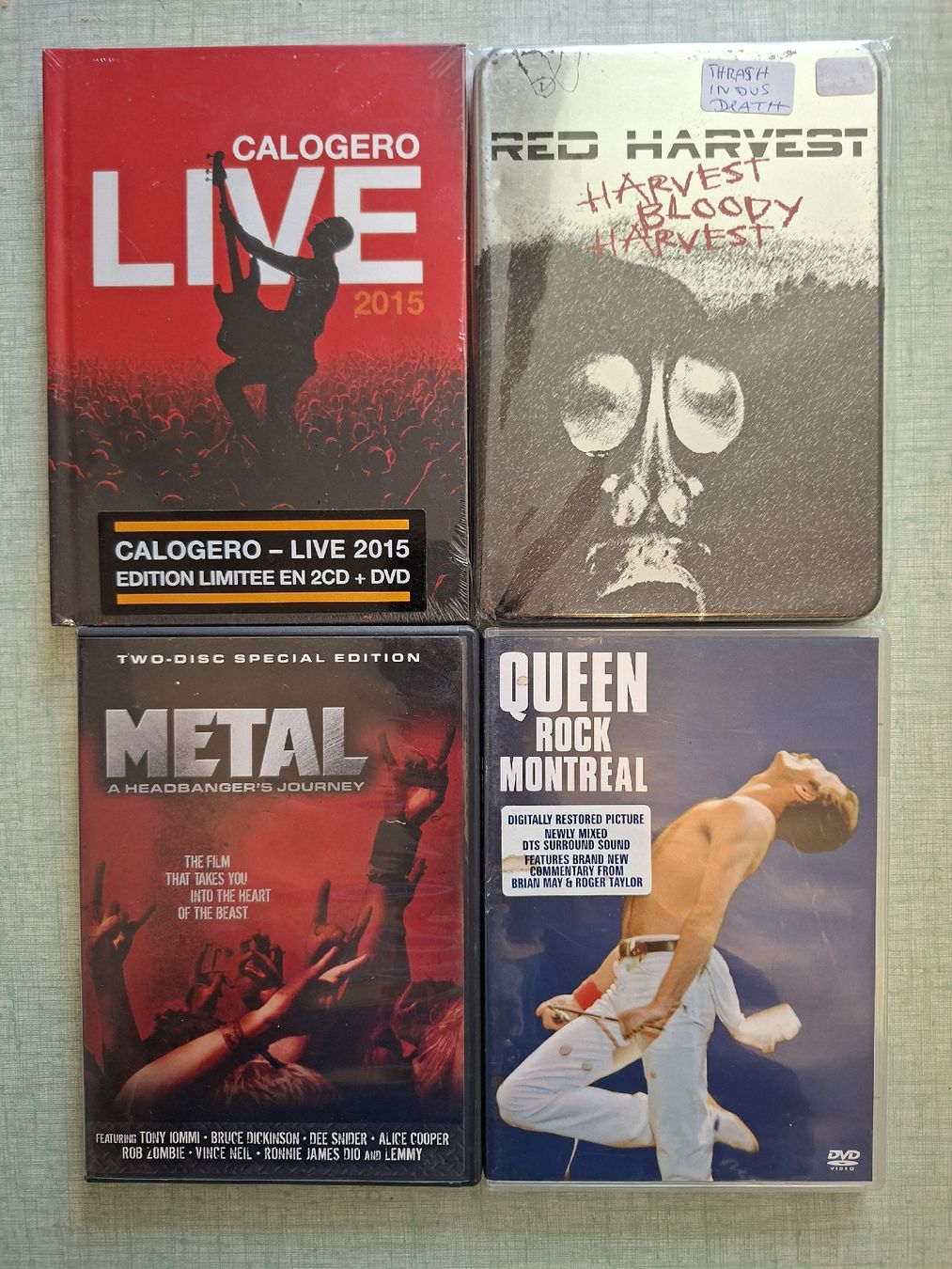 Tutti i DVDs: lot dvds , Heavy metal, hard rock – Nuovo (secondo la descrizione) da Neuchâtel venduto da Maostong01 1