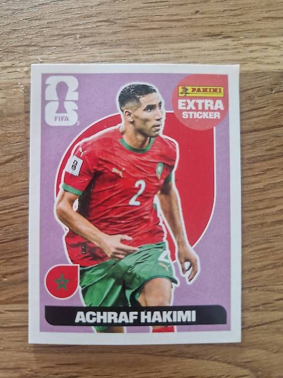 Carte collezionabili: Neu Panini extra Sticker Achraf Hakimi WM 2026 – Usato da Nürensdorf venduto da eli_7h8h