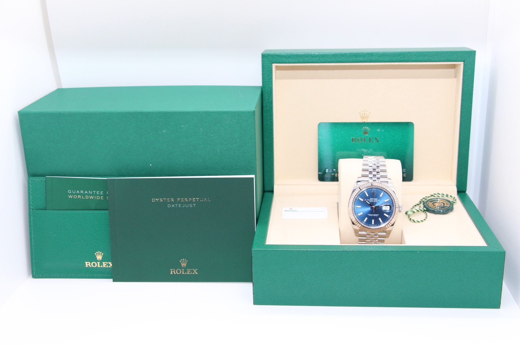Rolex Orologi: Rolex Datejust 41 Blau Jubilee Ref. 126334, Full-Set – Usato da Zug venduto da eMDi_Collection 8