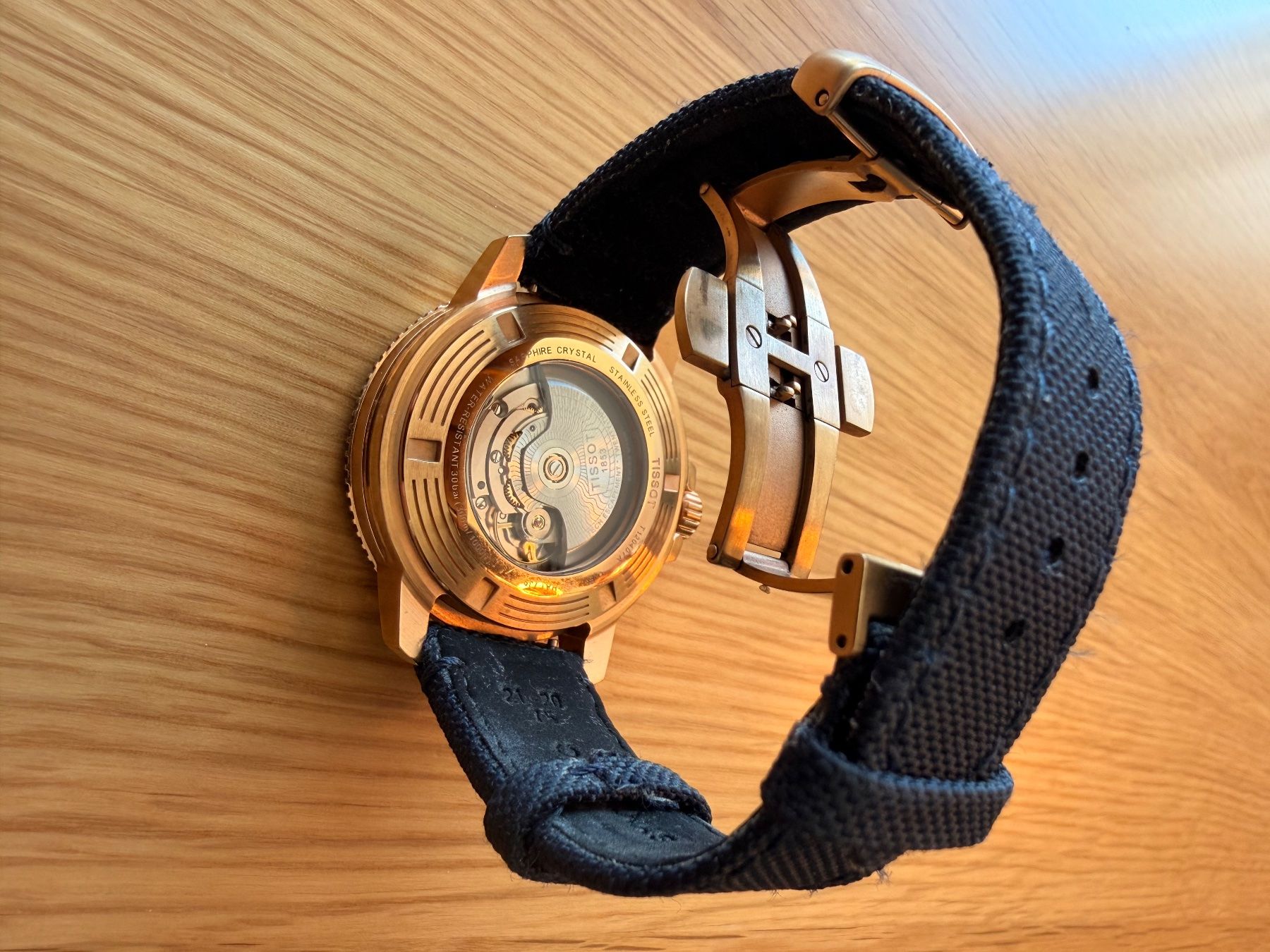 Tissot Orologi: TISSOT SEASTAR Powermatic 80 Gold – Usato da Birmenstorf AG venduto da Beni123456789 7