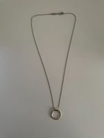 Silber-Gold Kette mit Ring