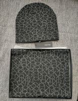 Calvin Klein Set! Mütze und Schal, Neu mit Etikett.