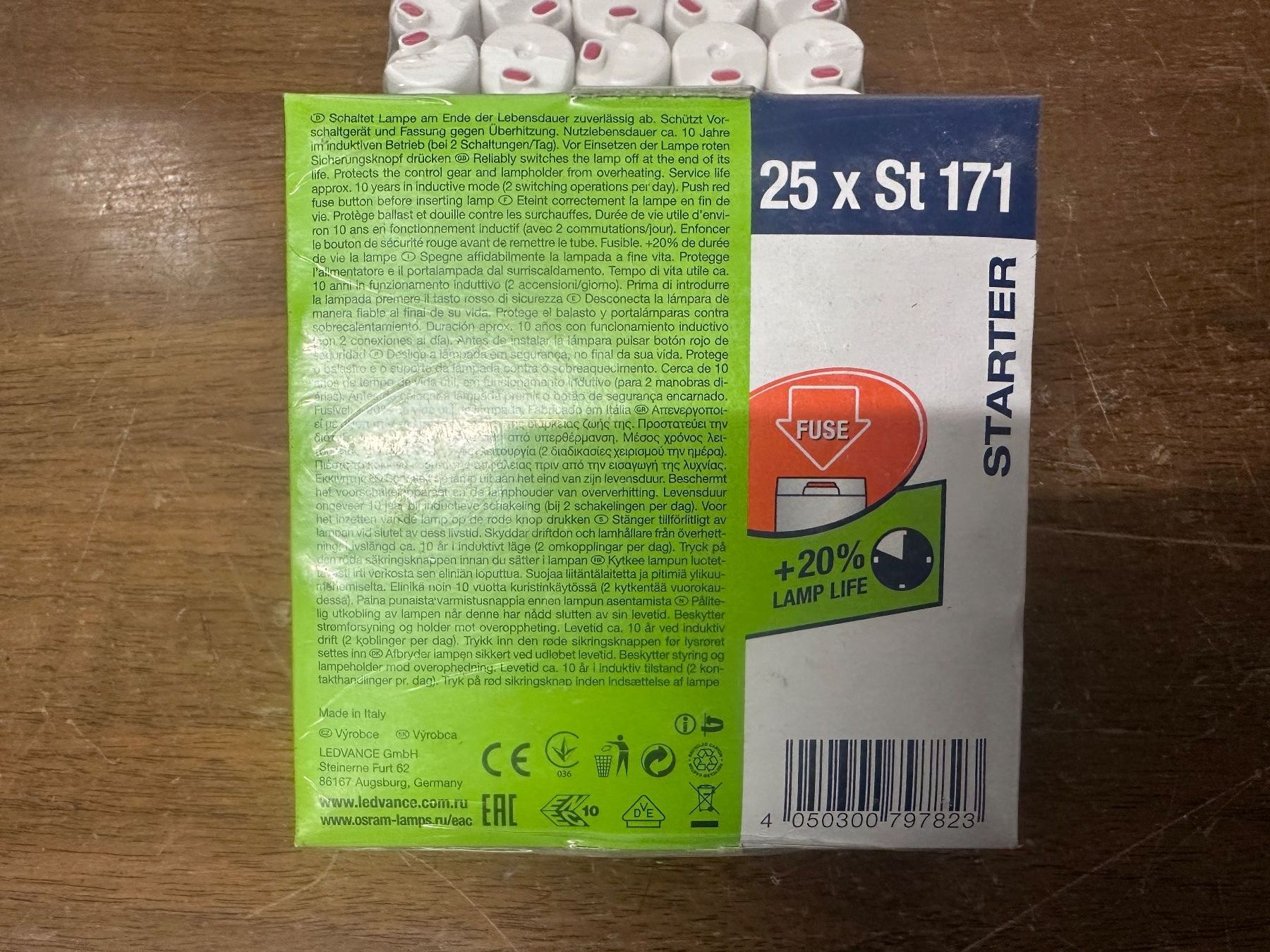 Osram Lampen: Osram Starter St 171 36-65W Safety Deos SINGLE – Gebraucht aus Zürich von ELPESCADILLA 2