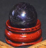 Deko - Heilstein – A-1238 Amethyst 17mm mit Sockel
