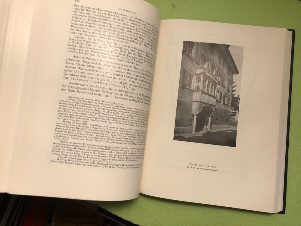 Linus Birchler Die Kunstdenkmäler des Kantons Zug II Kaufen auf Ricardo