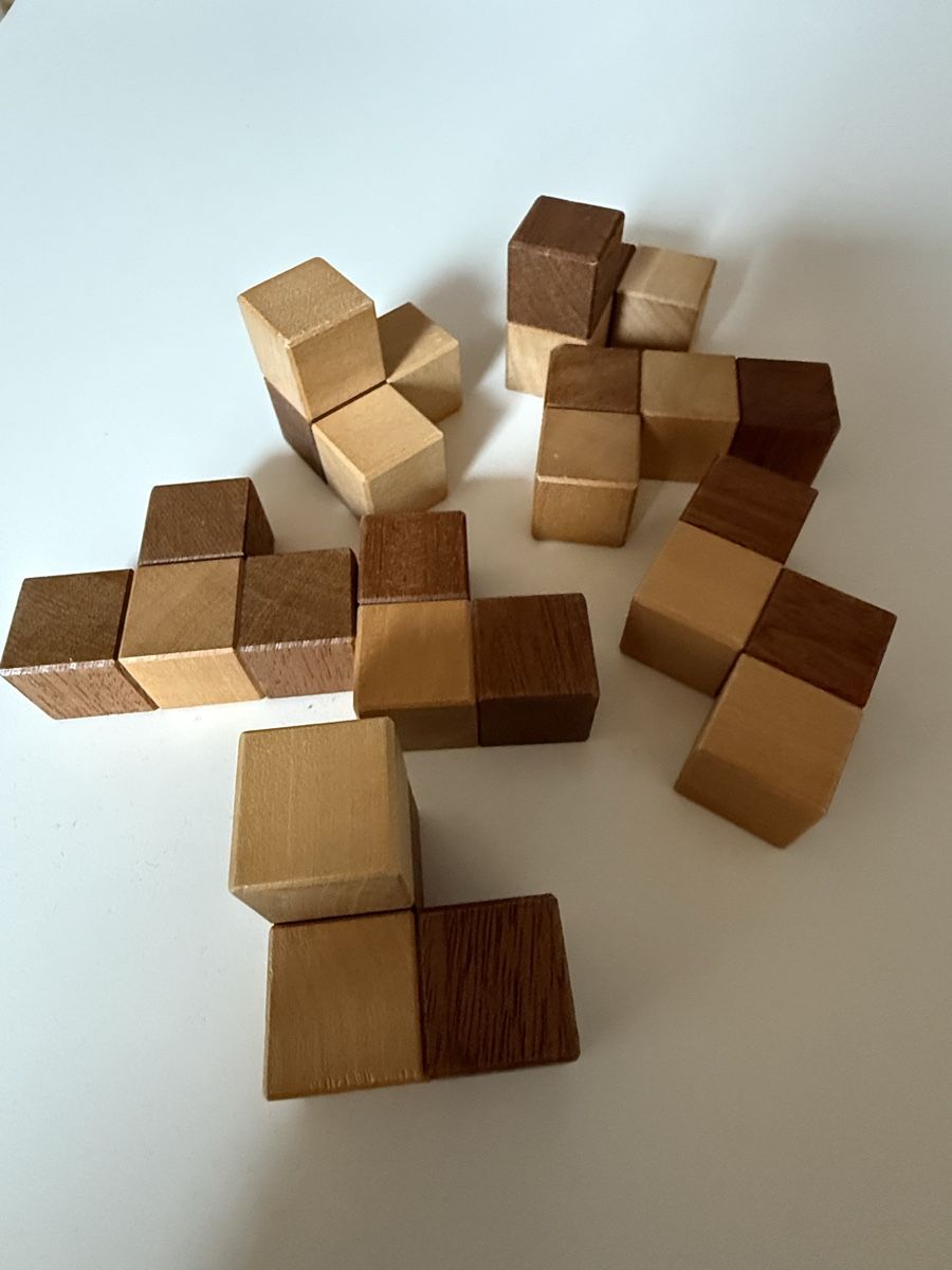 Puzzle: Holz Puzzle Würfel – Usato da Konolfingen venduto da SCHKONO 1