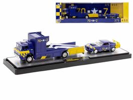 M2 Auto-Abschlepper Set Ford F-950 & 1970 Mustang Boss 1:64