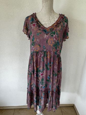 Neu Nile Kleid Gr. M mit Unterkleid Viskose