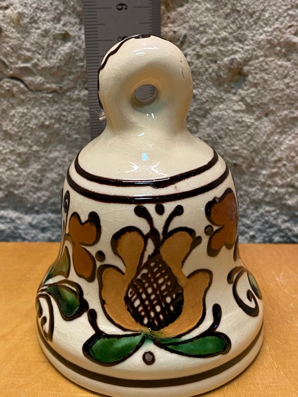 Campanacci mucche: Handbemalte Talavera-Keramikglocke – Usato da St.Gallen venduto da kingsamas