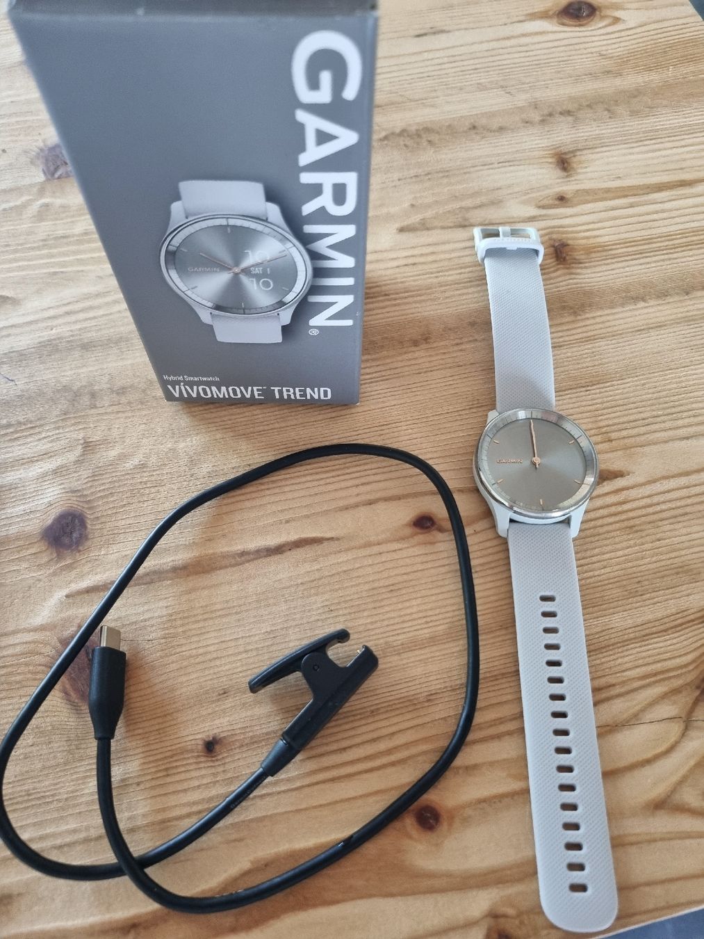 Garmin Vivomove Trend Silver Mist Grey (Gebraucht) in Gümligen für CHF ...