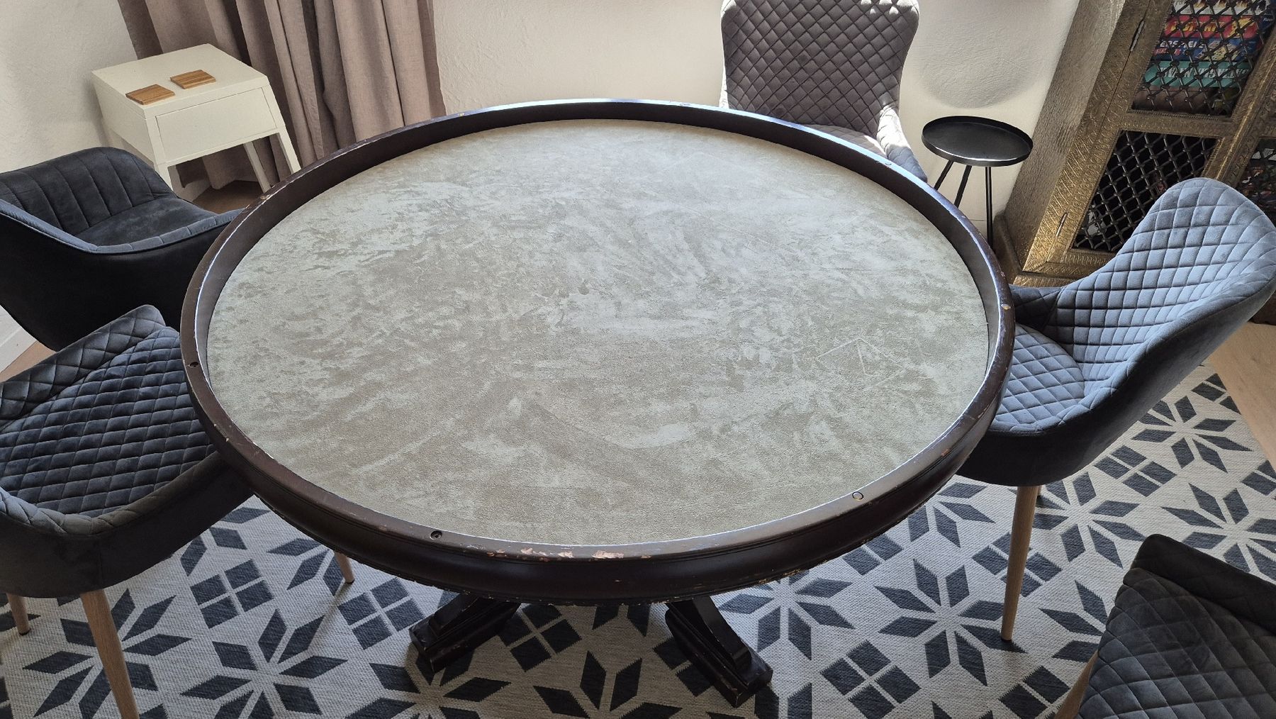Tavoli: Elegant Pokertisch 130cm – Usato da Oberägeri venduto da Timka111
