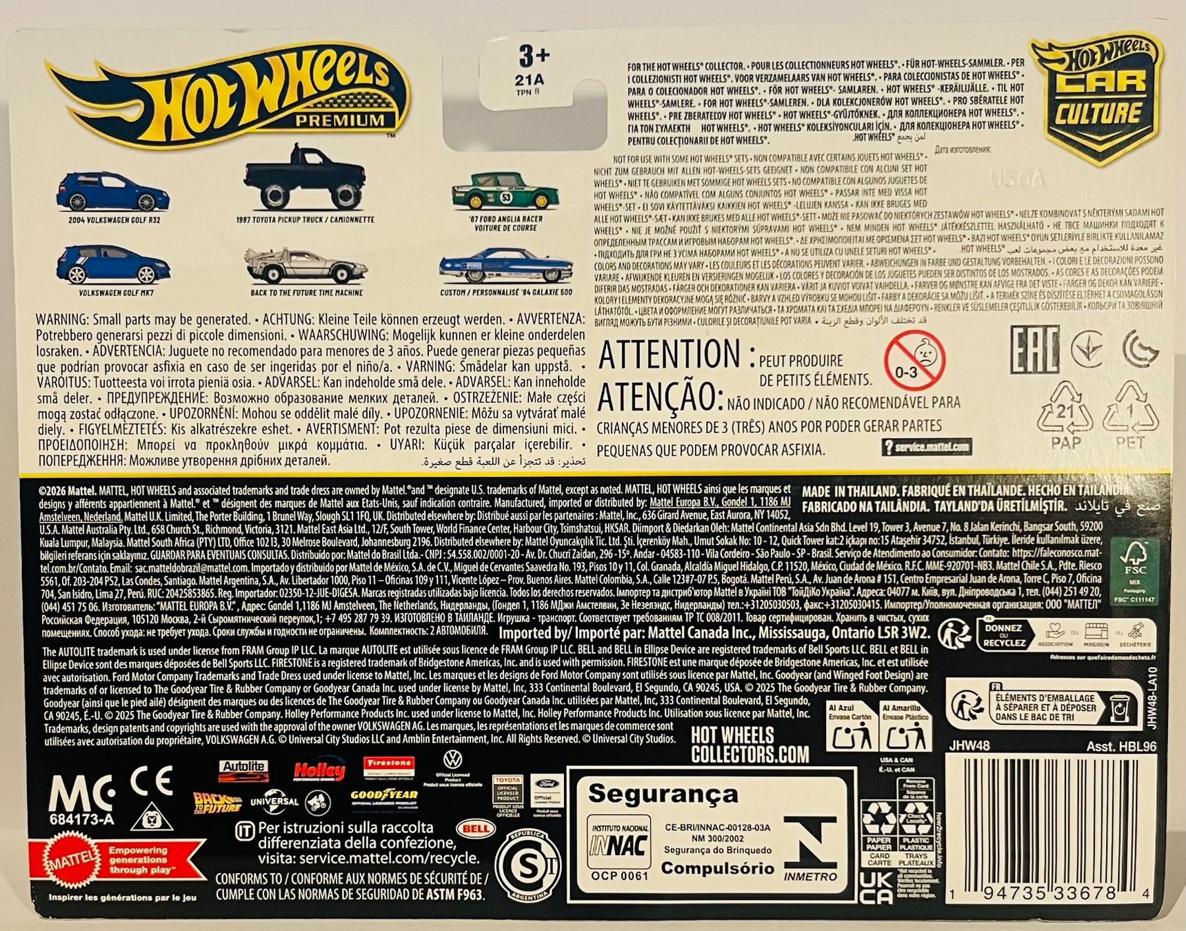 Hot Wheels Voitures modèles: Hot Wheels - Back to the Future – Neuf avec emballage d'origine à Brittnau par tor129 1