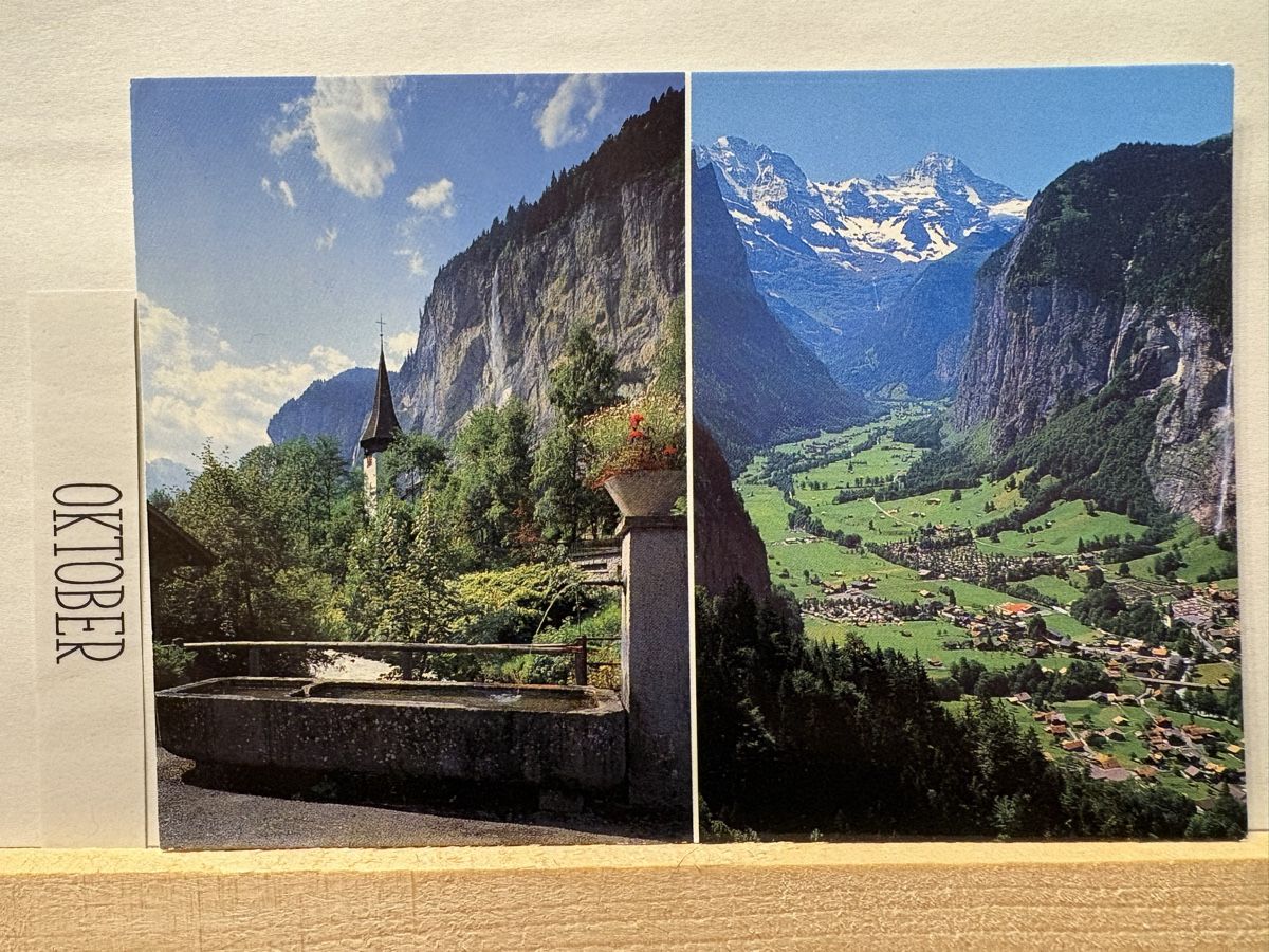 Cartoline postali: AK von Lauterbrunnen – Usato da Rümlang venduto da Brieftaube1
