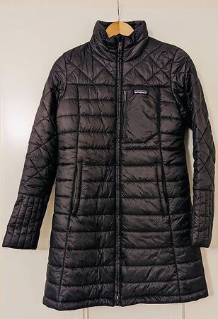 Patagonia Damen Lang Padded Jacket grau Grösse S
