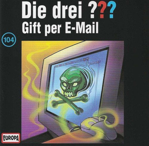 CD: Die drei ???: Gift per E-Mail CD 104 – Nuovo e nell'imballaggio originale da Steinhausen venduto da Vilivinili