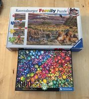 Ravensburger Family Puzzle und Clementoni 1000 Teile
