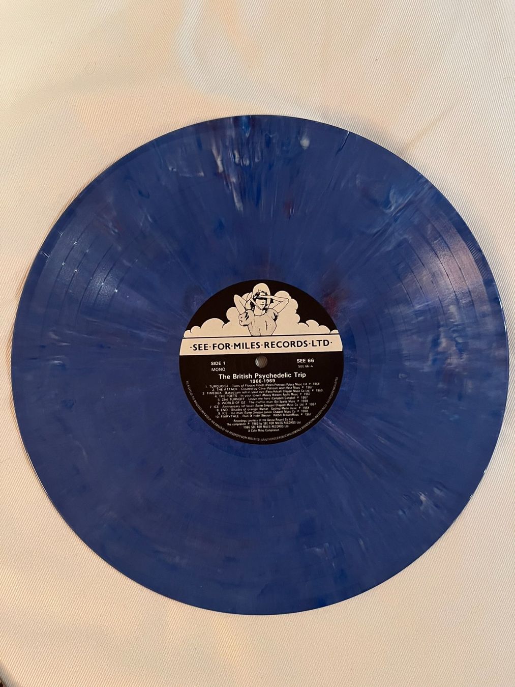 Schallplatten: The British Psychedelic Trip 1966-1969 blue vinyl LP – Gebraucht aus Effretikon von ChrisLamberger 2