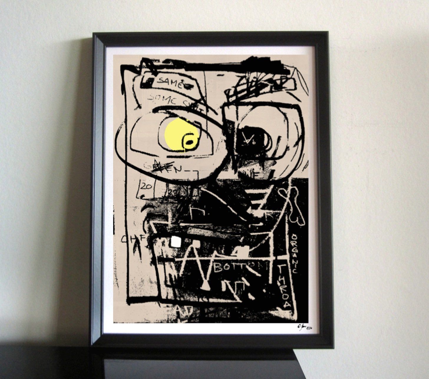Poster & Bilder: Mad SpongeBob Neo Expressionismus Kunst Urban Modern Bild – Neu (gemäss Beschreibung) aus St. Niklausen LU von Stefan_Bammert_Art