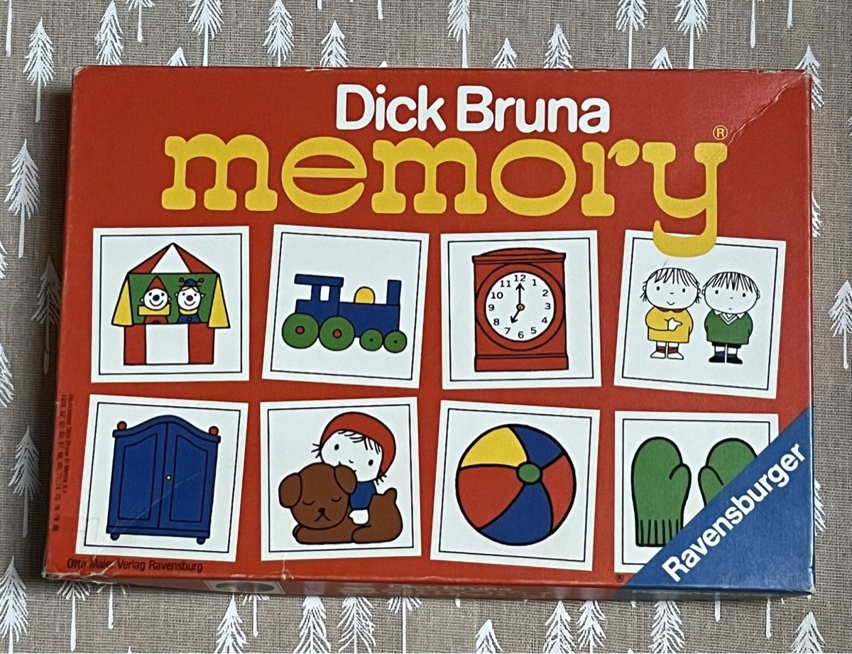 Ravensburger Giochi: Memory Dick Bruna Vintage – Usato da La Tour-de-Peilz venduto da Pansy02