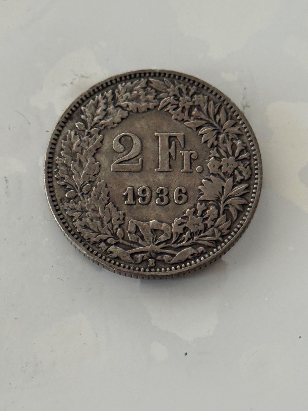 Tutti le monete: 2 Franken 1936  Rar – Usato da Wallisellen venduto da SWISS_SILVER1
