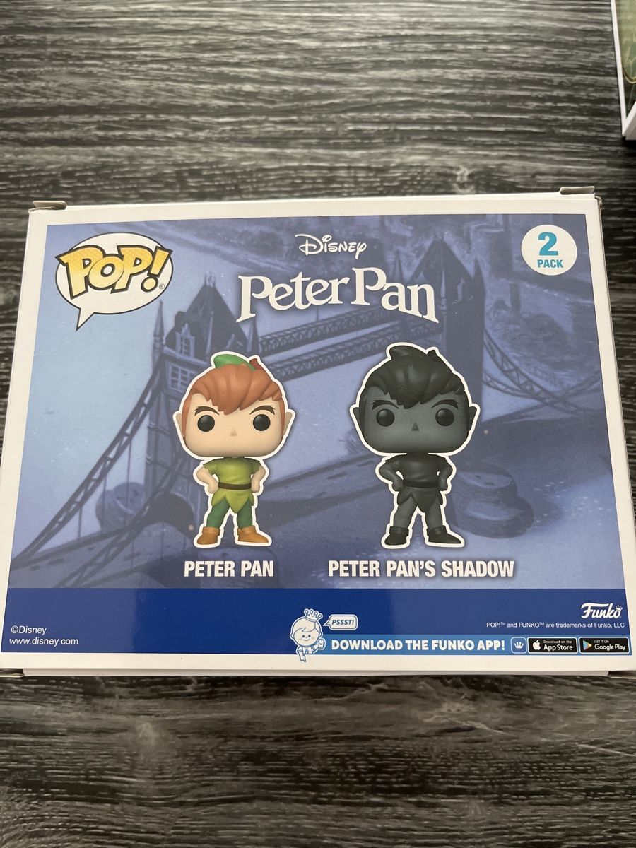 Funko Statuette: Funko Pop Peter Pan & Ombre 2-Pack Disney Classics! 53 – Nuovo e nell'imballaggio originale da Yverdon-les-Bains venduto da vin_95zk 1
