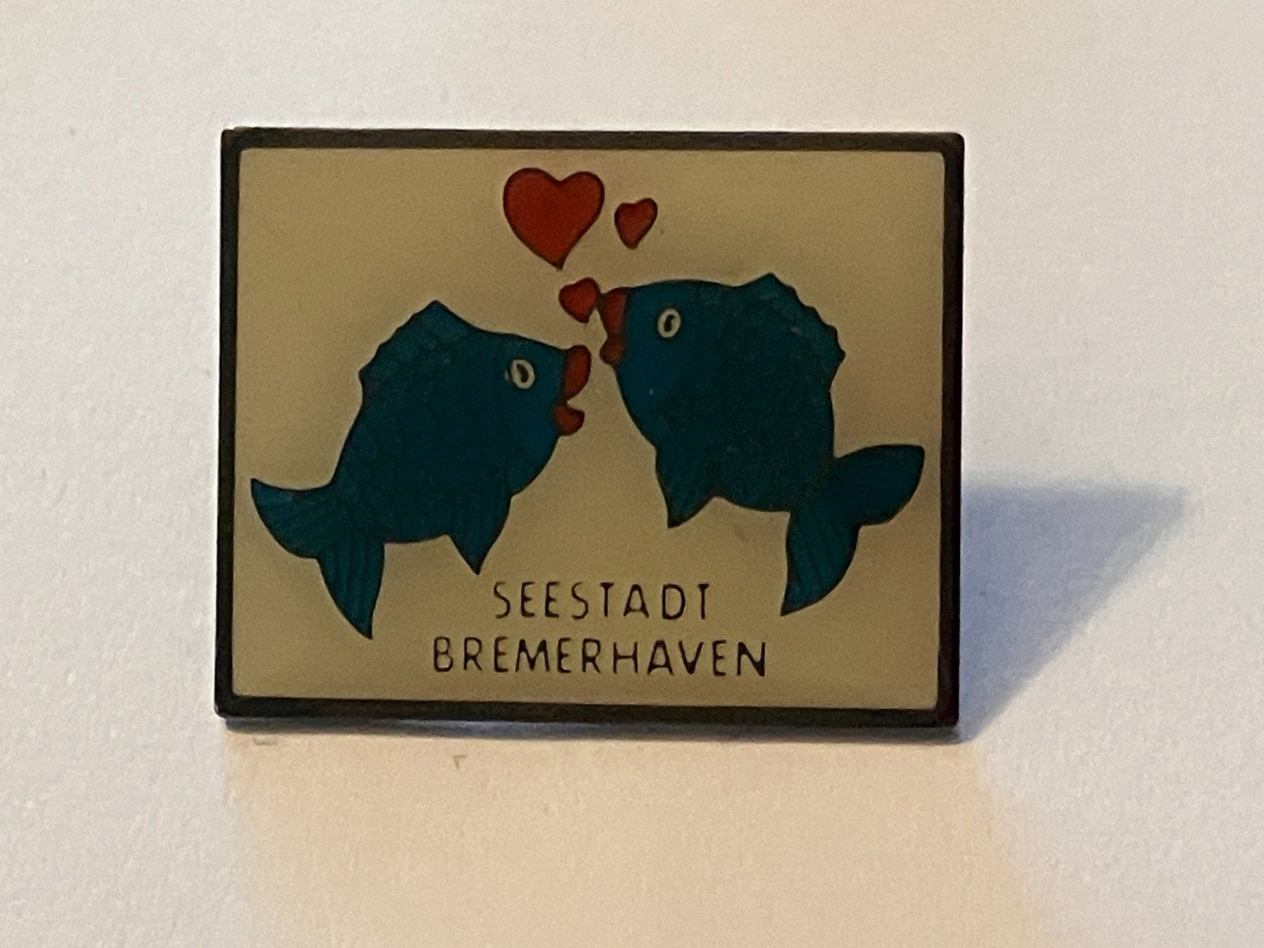 Plaketten & Abzeichen: 1 Pin Seestadt Bremerhaven – Gebraucht aus Basel von djwwpp